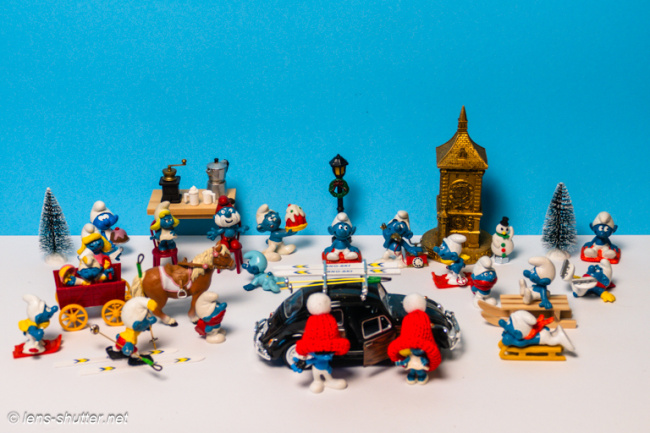 Snow Time in Old Center of Bern